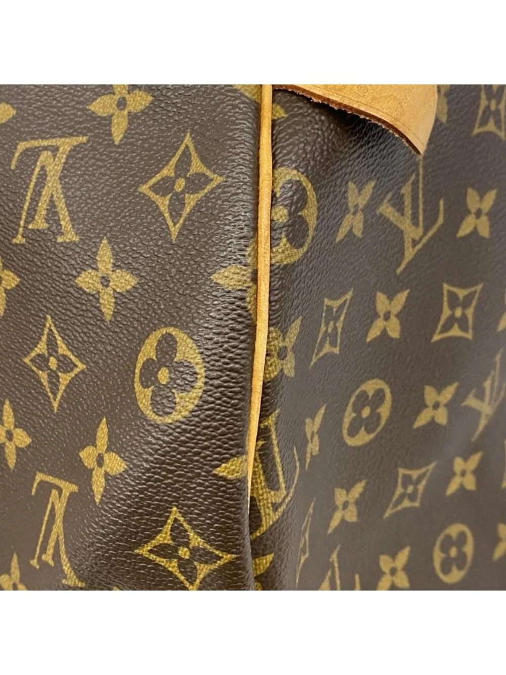Louis Vuitton Boston Bag Monogram Keepall 50 Brown